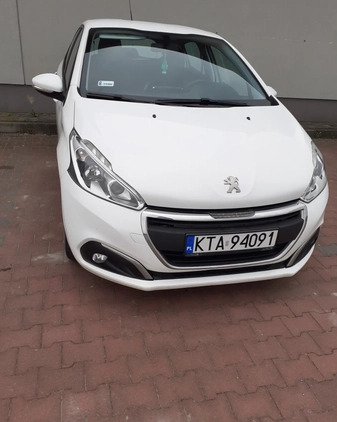 Peugeot 208 cena 31600 przebieg: 80806, rok produkcji 2015 z Tarnów małe 106